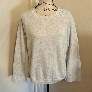 NSF Gray Pullover Sweatshirt Casual Athleisure Gym Lounge Wear